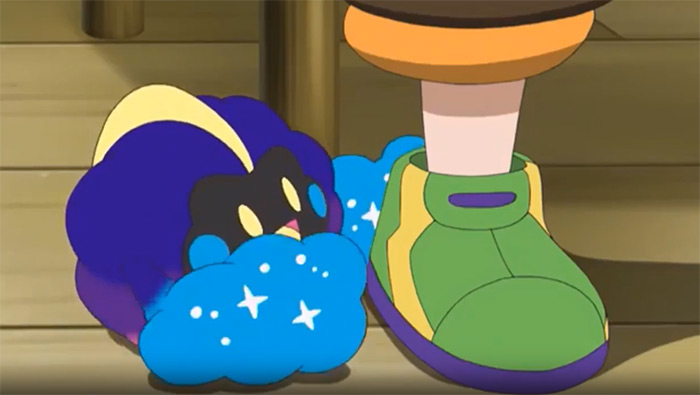 Cosmog from anime episode