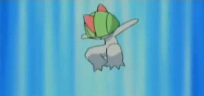 Ralts in the anime