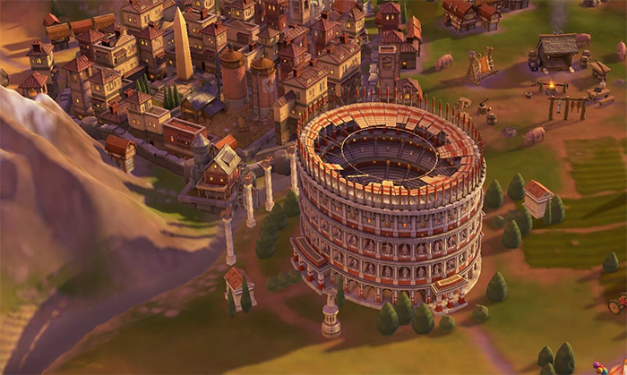 Civ6 Colosseum wonder