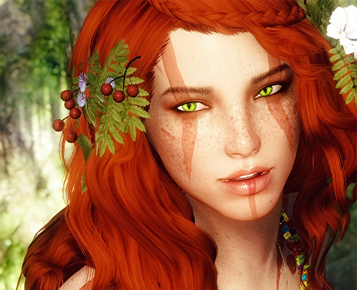 skyrim mods to make females look better