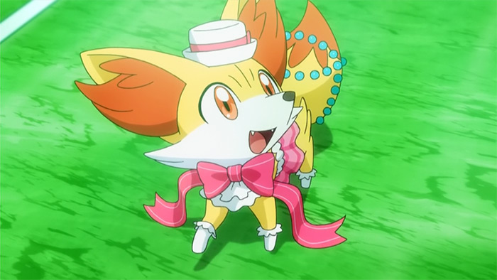 Fennekin in Pokemon anime