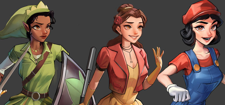 Your Favorite Disney Princesses Reimagined as Video Games Characters