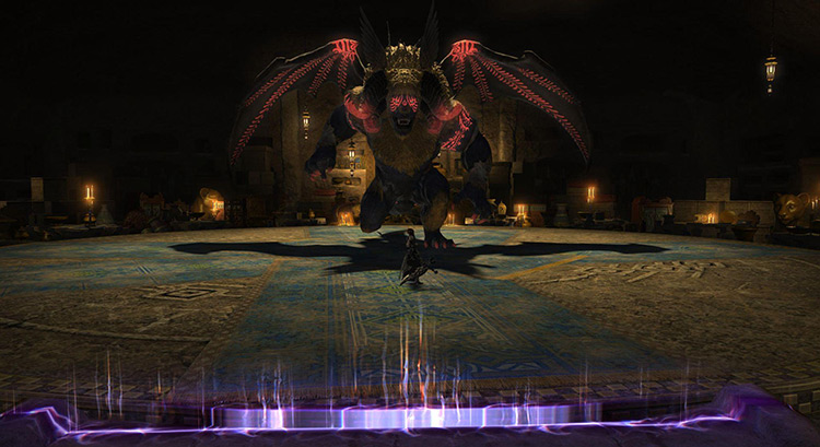 Once counsel to the King of Ala Mhigo, Hrodric is now a voracious beast / FFXIV