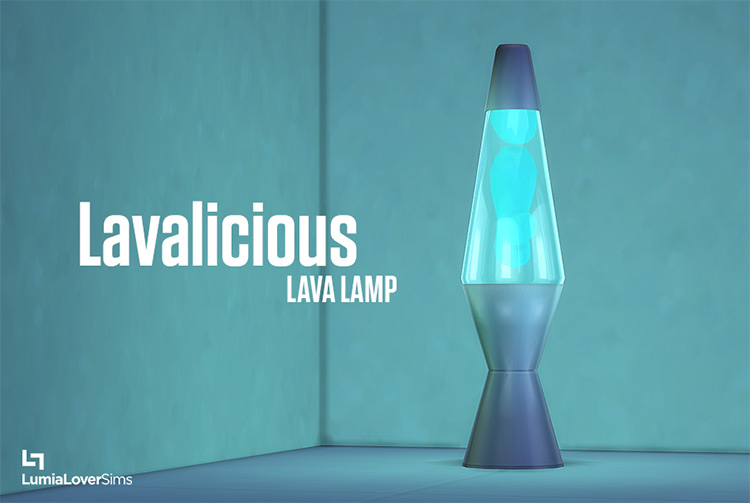 Lavalicious Lava Lamp / Sims 4 CC