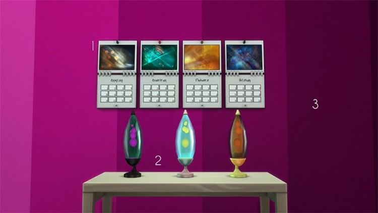 Emotional Lava Lamps / Sims 4 CC