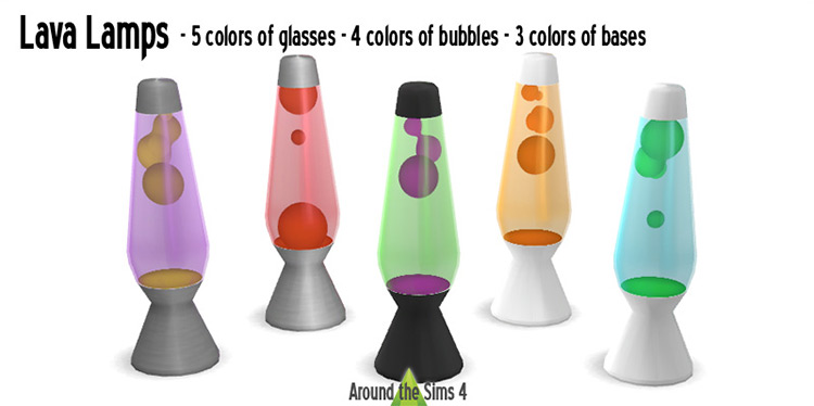 Sims 4 Lava Lamp CC  All Free To Download    FandomSpot - 37