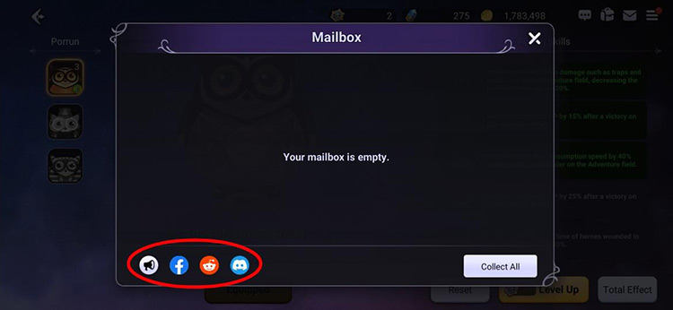 Mailbox (Socials) / Eroica