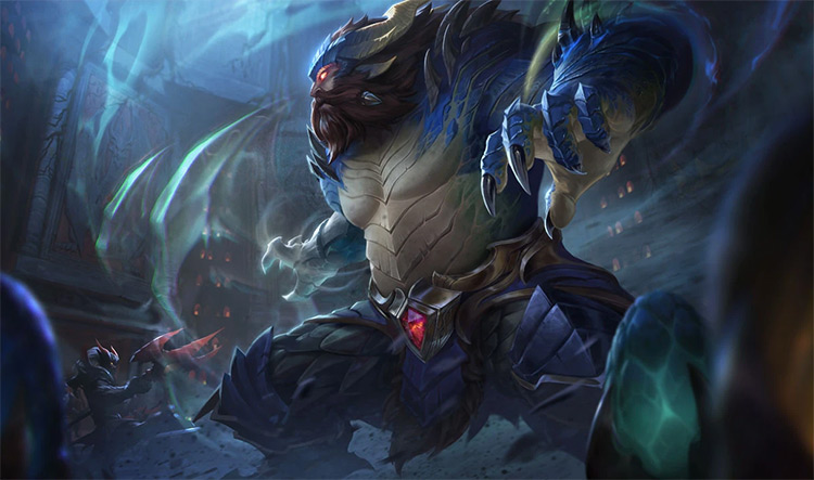 Dragon Oracle Udyr Skin Splash Image from League of Legends