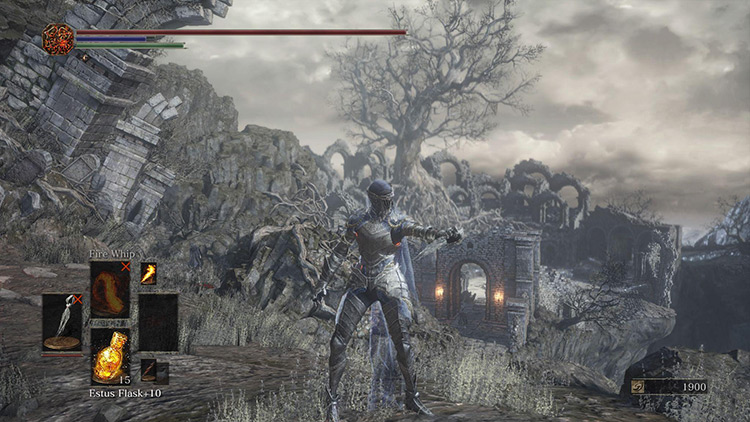 Trying to use the White Hair Talisman without the proper Faith stat / DS3