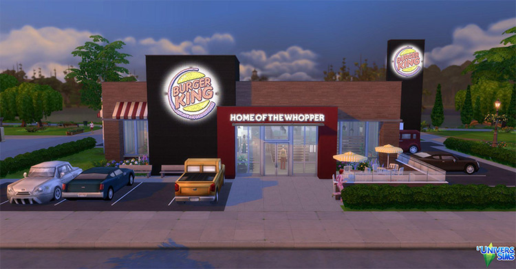 Burger King Lot / Sims 4 Lot