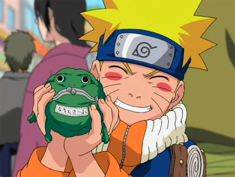 Captura de pantalla de anime de Naruto