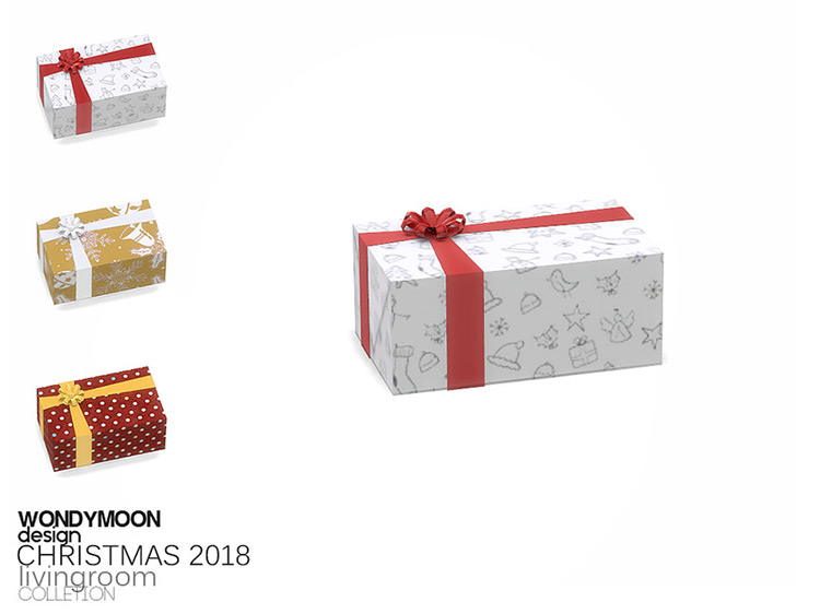 Christmas 2018 Gifts I / Sims 4 CC