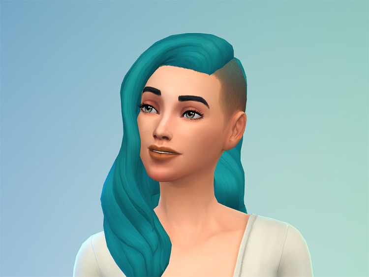 Sims 4 Maxis Match Undercut Hair CC  Guys   Girls    FandomSpot - 86