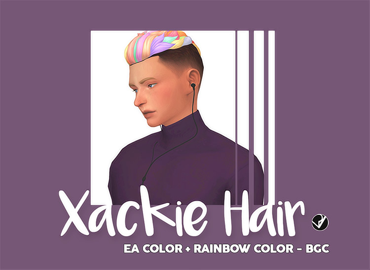 Xackie Hair / Sims 4 CC