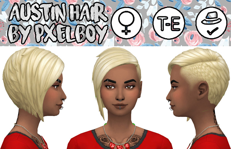 Austin Hair / Sims 4 CC