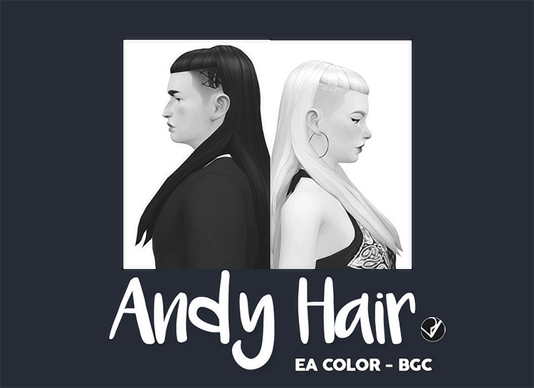 Andy Hair / Sims 4 CC
