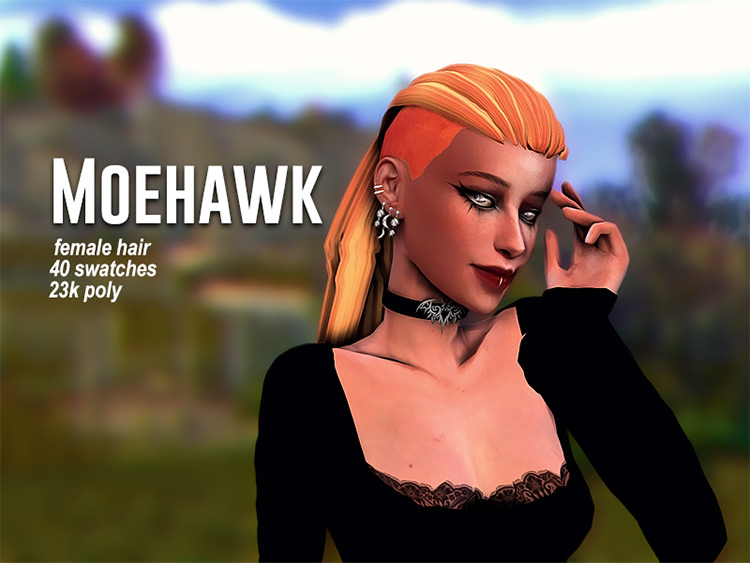 Moehawk / Sims 4 CC