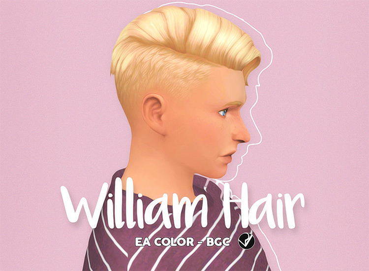 William Hair / Sims 4 CC