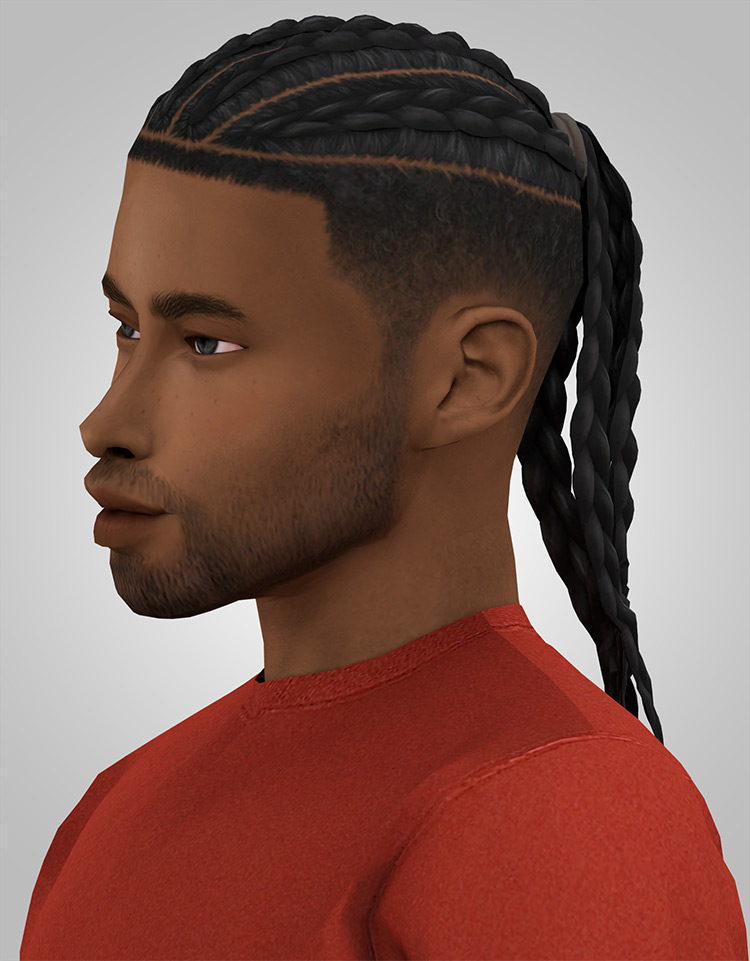 Leo Hair / Sims 4 CC