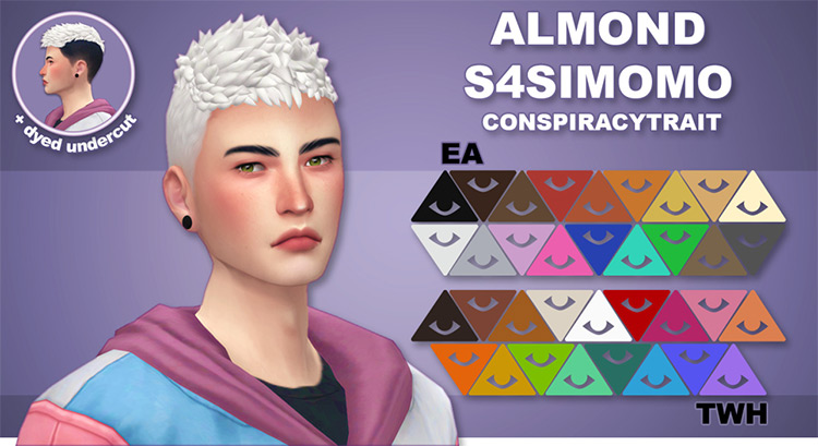 S4simomo’s ALMOND TWH Recolor / Sims 4 CC