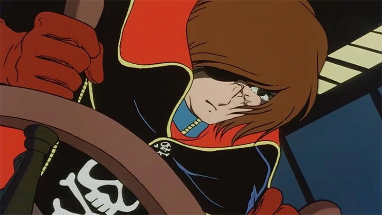 Space Pirate Captain Harlock anime screenshot
