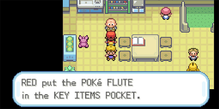 Getting the Poké Flute from Mr. Fuji / Pokemon FRLG