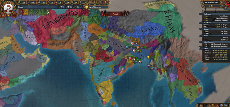 Top 12 Most Interesting Indian Nations in EU4