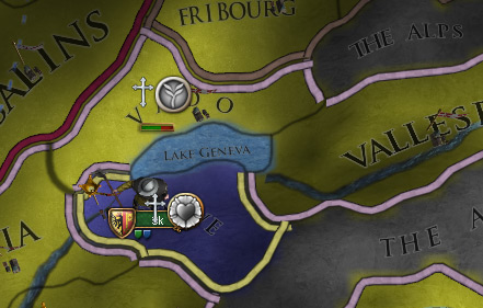 A Reformed “Center of Reformation” spreading the Reformed faith to nearby foreign lands / Europa Universalis IV