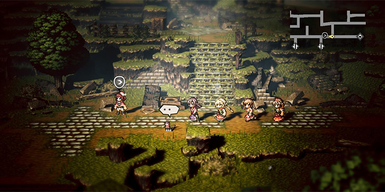 Nameless Town / Octopath Traveler: Champions of the Continent