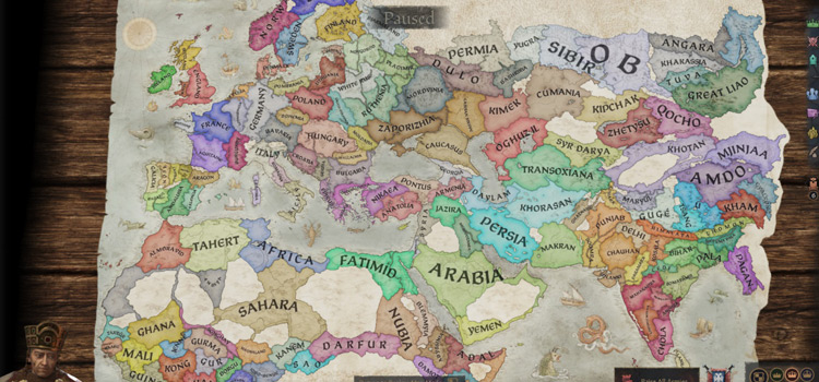 De Jure Kingdoms Map in CK3