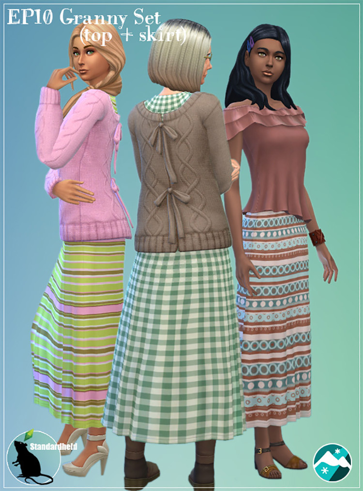 Sims 4 Maxis Match Elderly CC  Clothes   D cor    FandomSpot - 3