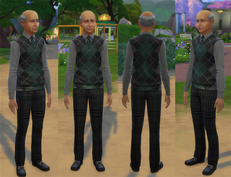 Grandpa’s New Duds / Sims 4 CC