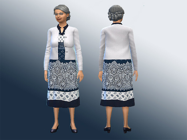 Sims 4 Maxis Match Elderly CC  Clothes   D cor    FandomSpot - 23