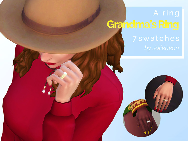Grandma’s Ring / Sims 4 CC