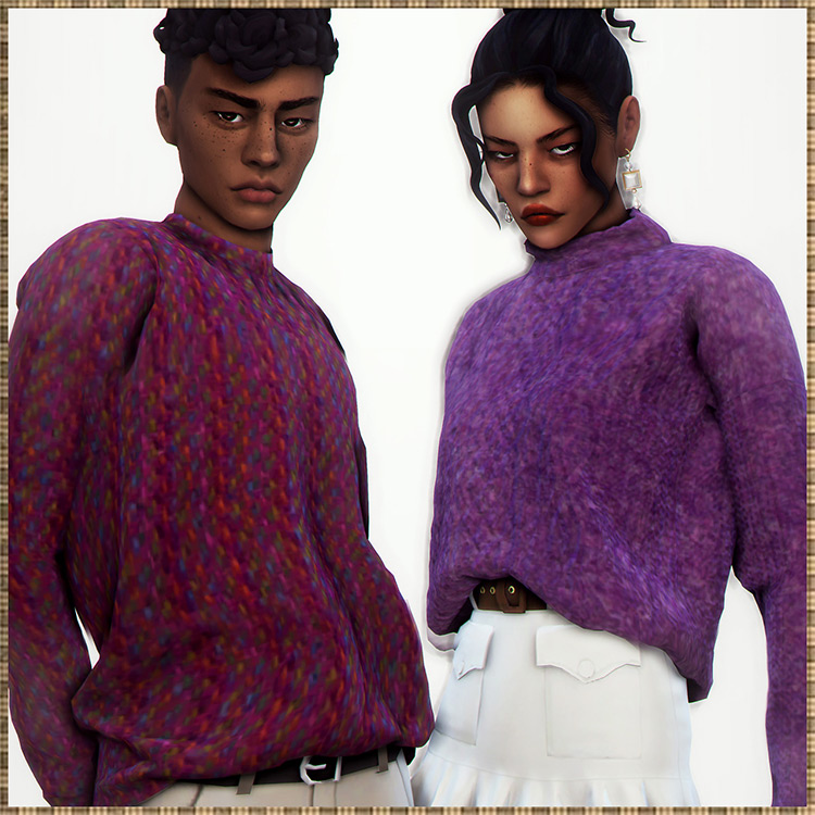 Grandpa Sweater Recolor / Sims 4 CC