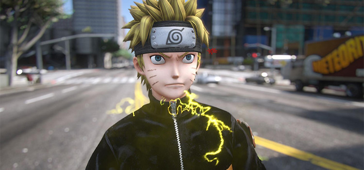Jump Force Naruto Skin for GTA5