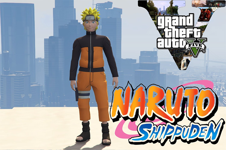 Naruto Uzumaki Skin / GTA5 Mod