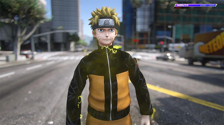 Jump Force Naruto / GTA5 Mod