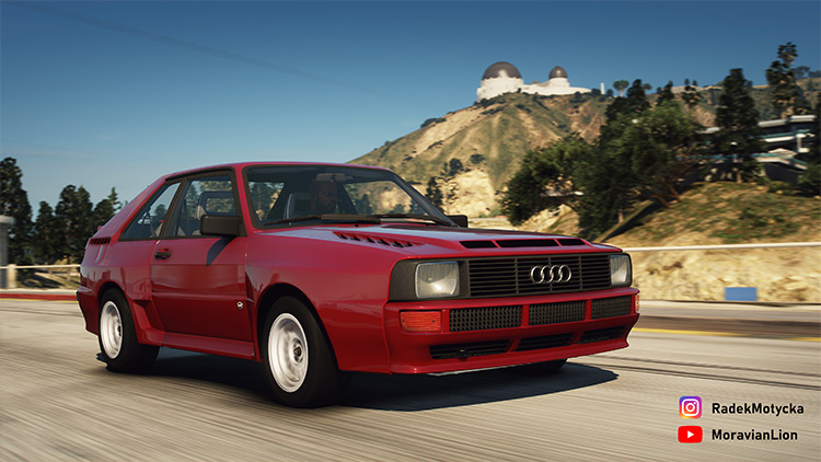 Audi Quattro Sport (1983) / GTA5 Mod