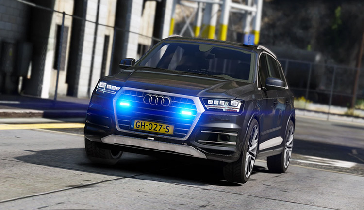 Audi Q7 (2017) Police / GTA5 Mod