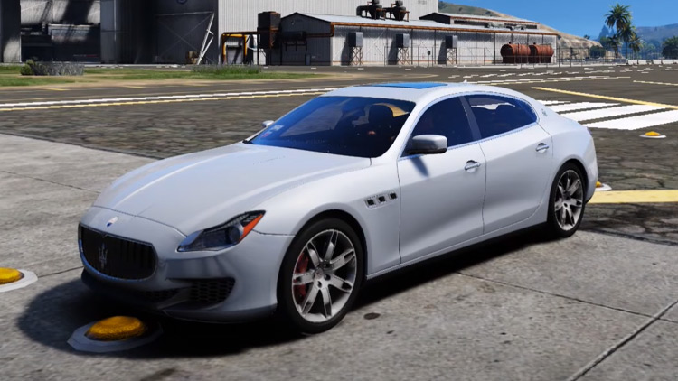 Maserati Quattroporte GTS (2015) / GTA5 Mod