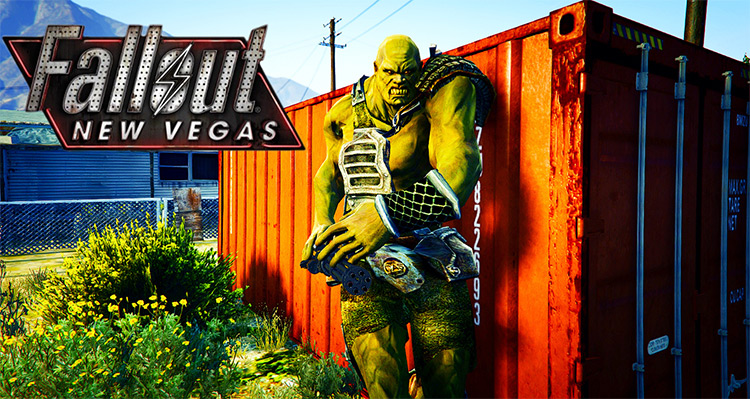 Super Mutant from Fallout: New Vegas / GTA5 Mod