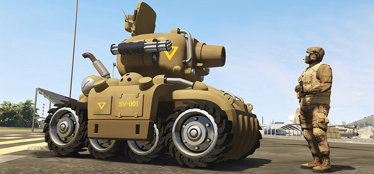 Metal Slug SV 001 Military Vehicle (GTA5)
