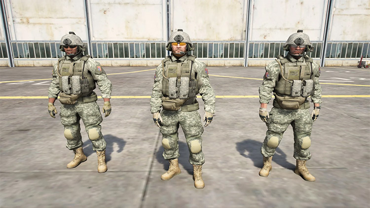 US Army Outfits for Protagonists / GTA5 Mod