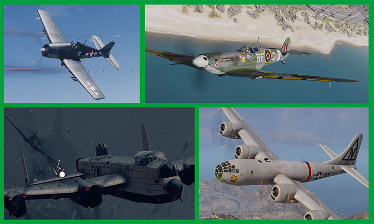 WW2 Airplanes Pack / GTA5 Mod