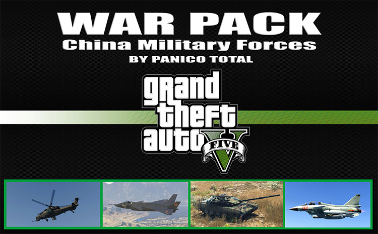 China Military Forces War Pack / GTA5 Mod