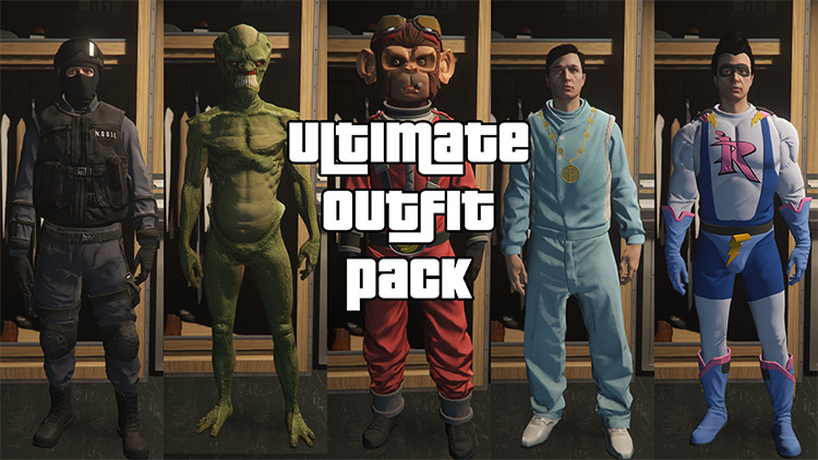 GTA 5 FUNKCLOTHESxFINALPACK  Huge Clothing Pack For MP Male/Female Mod 