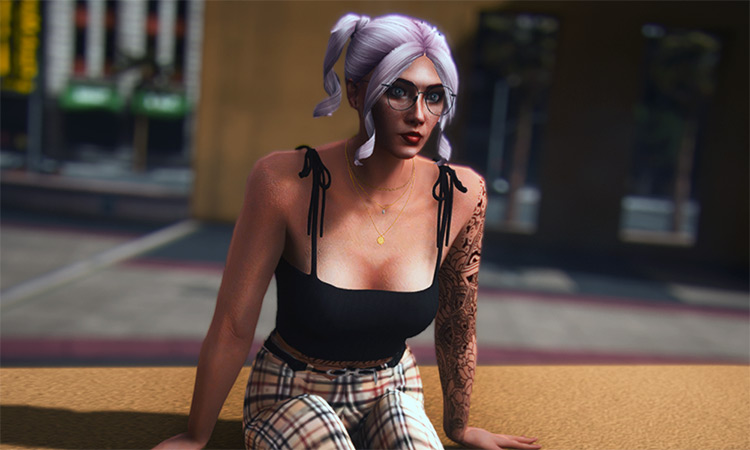 Curly Pigtails / GTA5 Mod