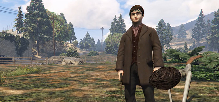 Grand Theft Auto 5 gets a Harry Potter/Hogwarts Legacy Mod