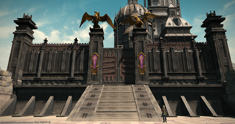 Castellum Velodyna Entrance / Final Fantasy XIV